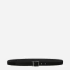 Suede belt