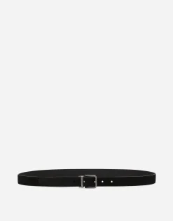 Suede belt