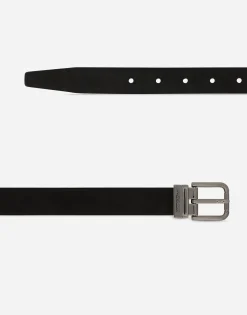 Suede belt