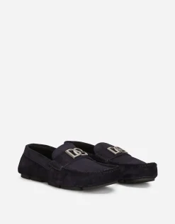 Suede driver shoes