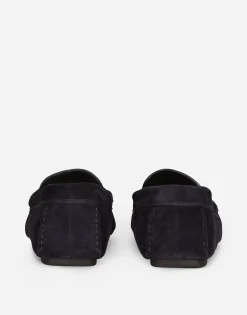 Suede driver shoes