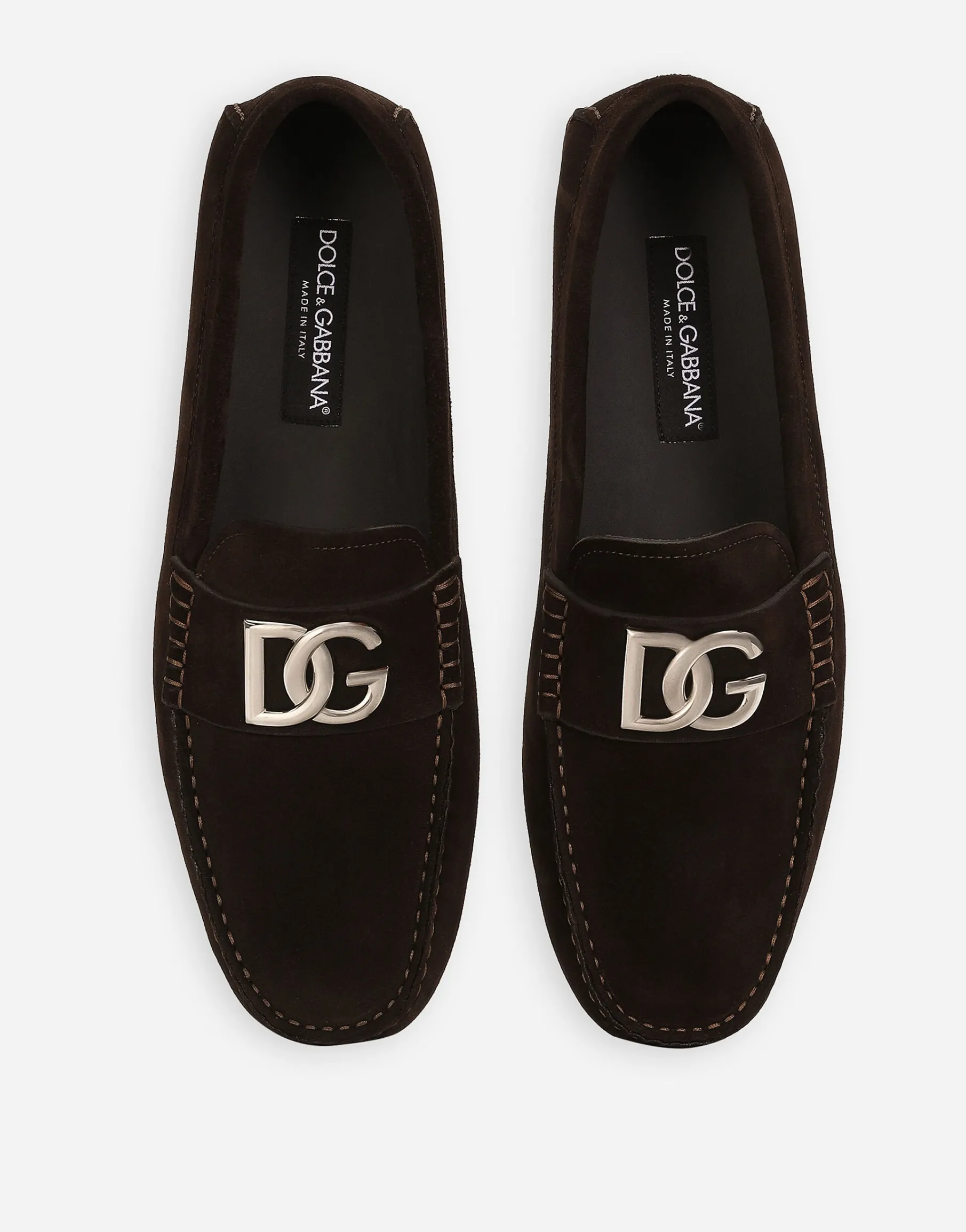 Suede driver shoes