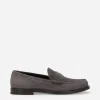 Suede loafers