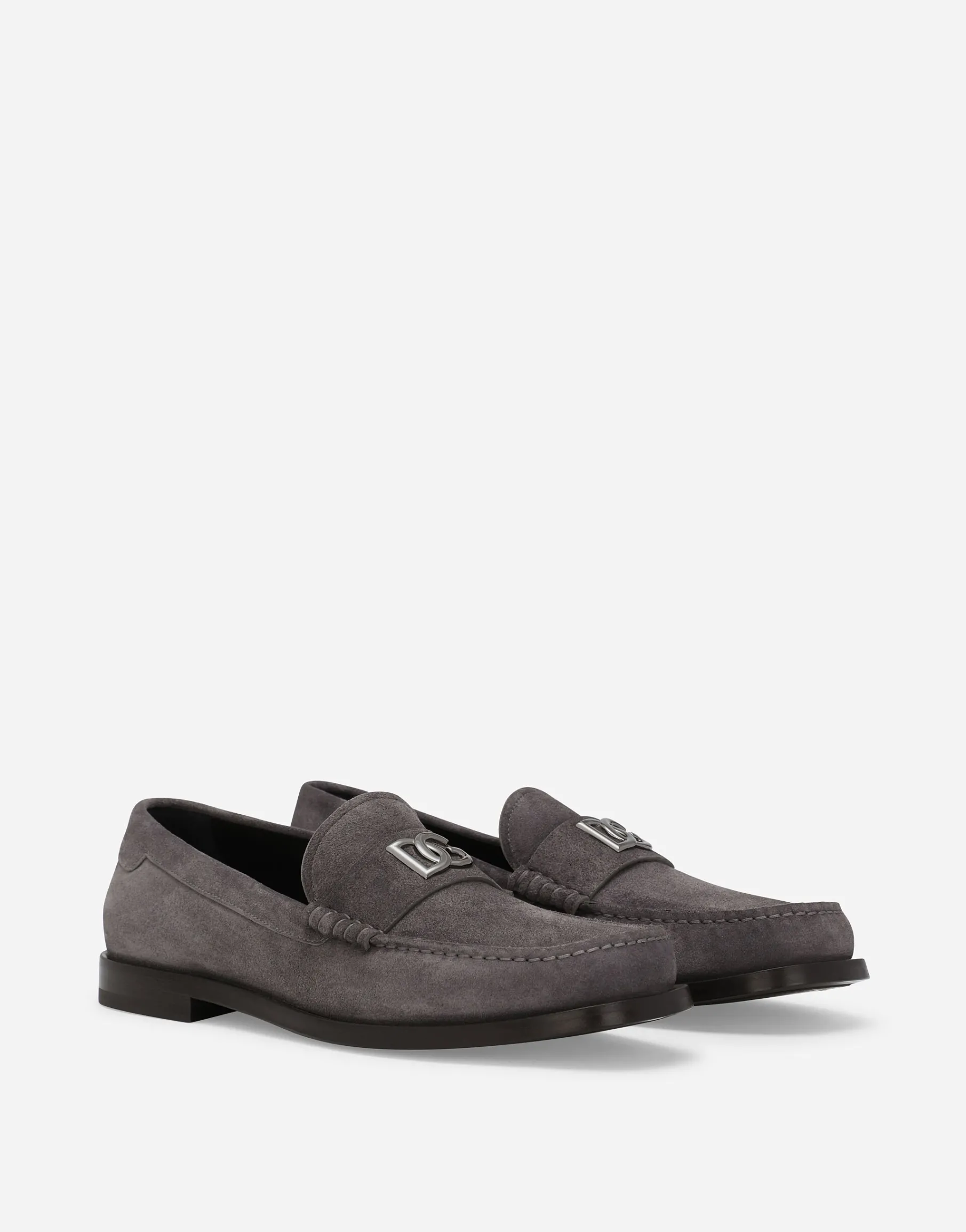 Suede loafers