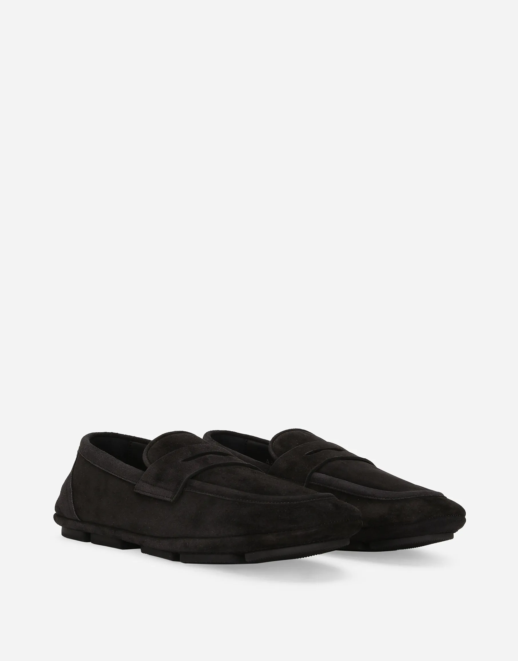 Suede loafers