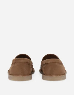 Suede loafers