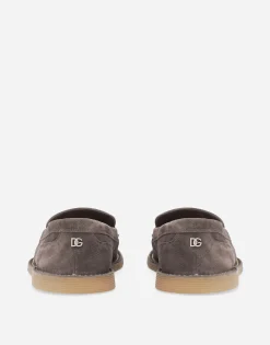 Suede loafers