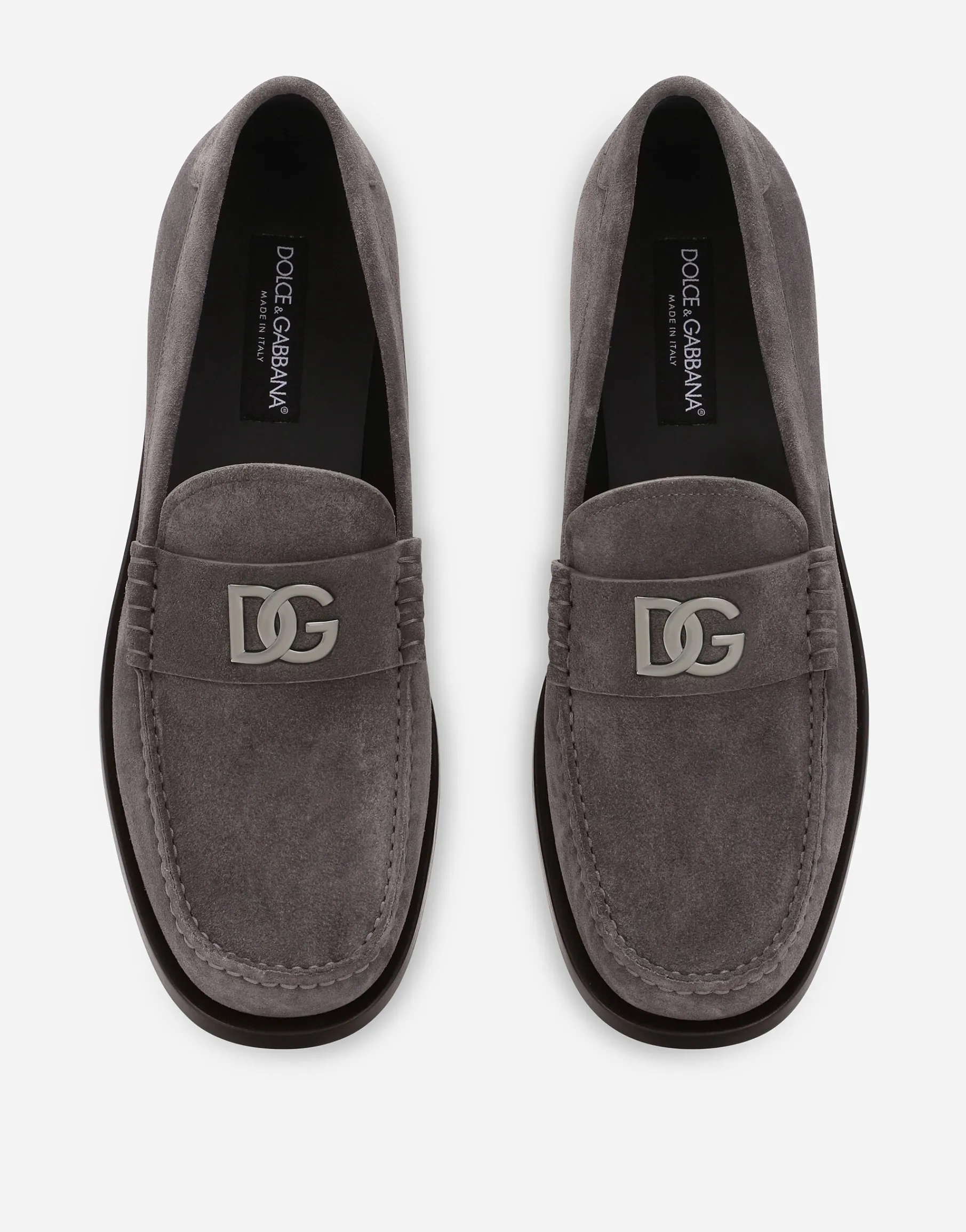 Suede loafers