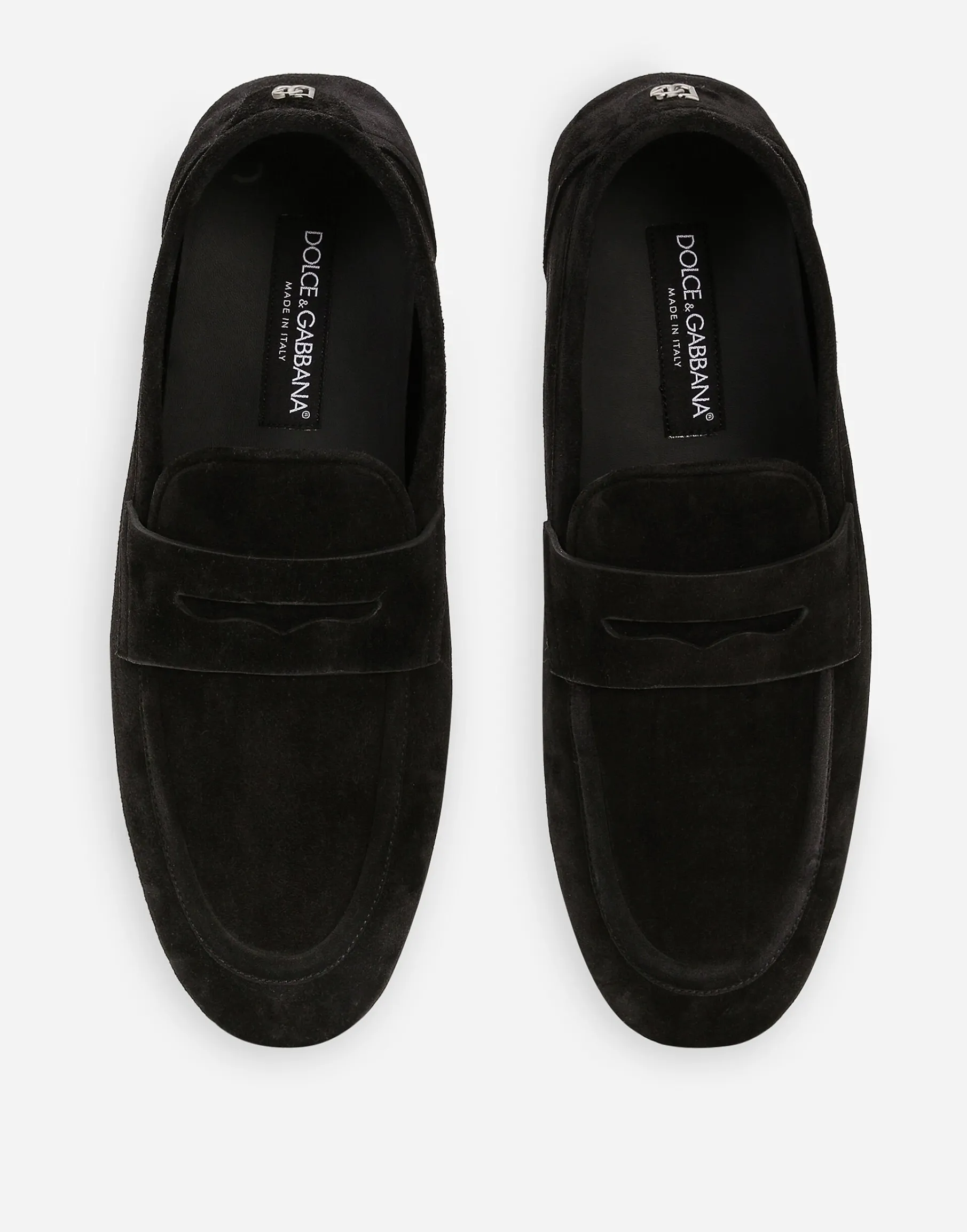 Suede loafers