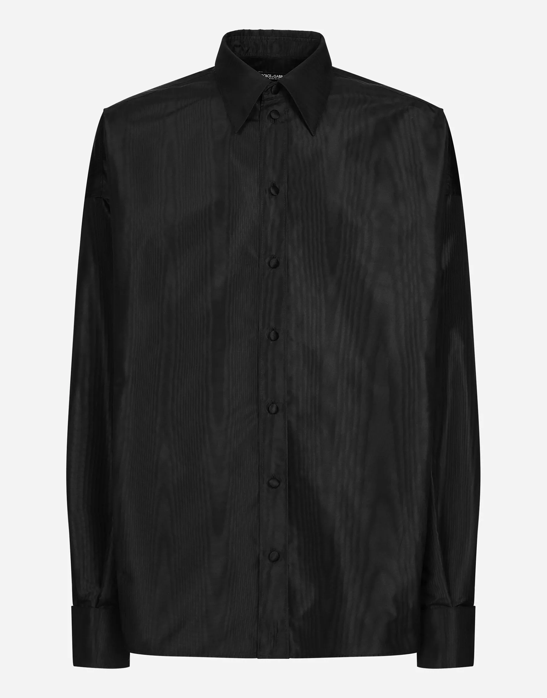 Super-oversize silk shirt