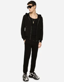 Sweatshirt in cotton jersey
