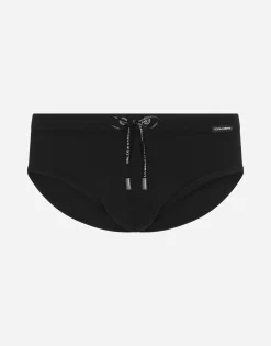 Swim briefs with Dolce&Gabbana label