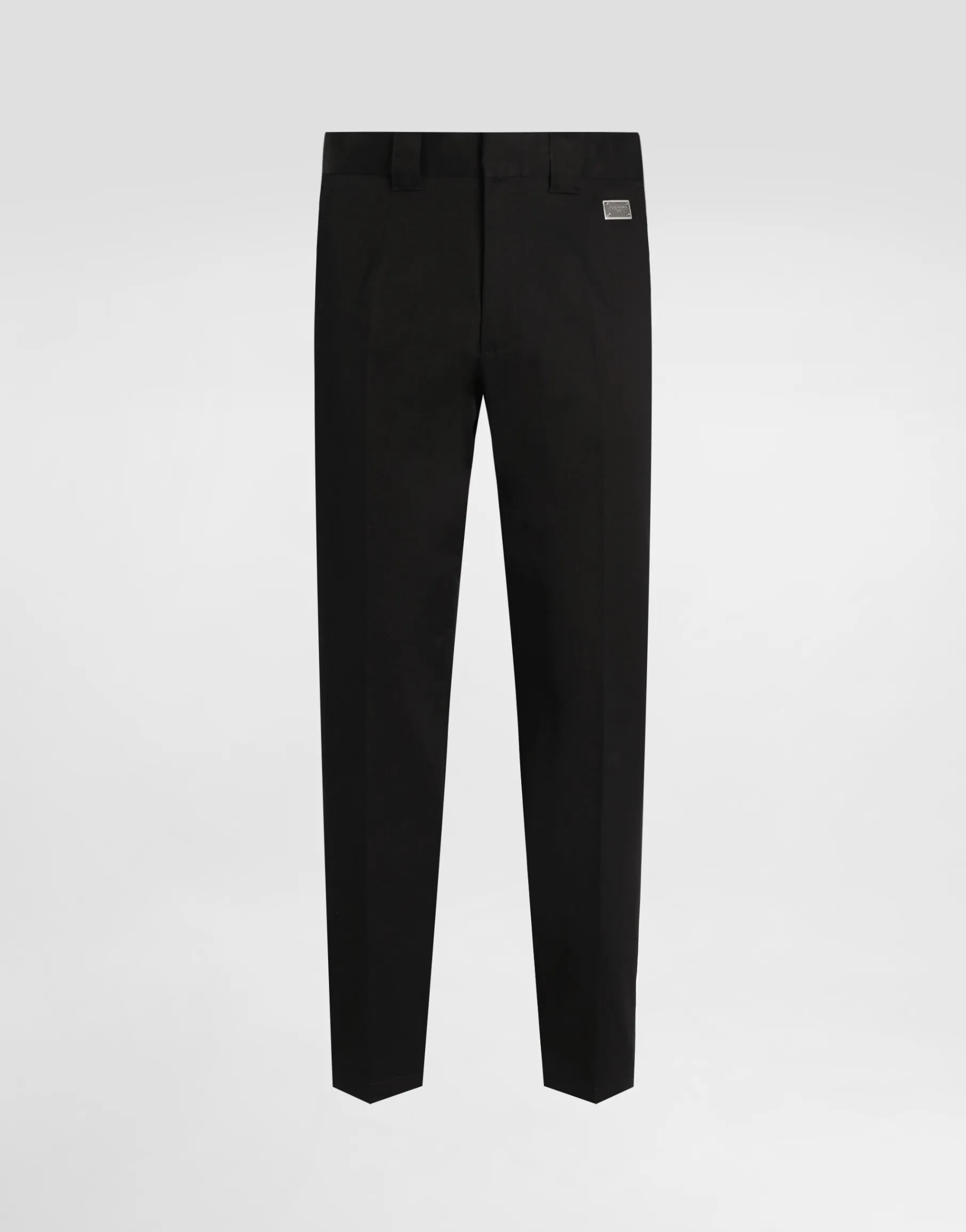Tailored cotton pants