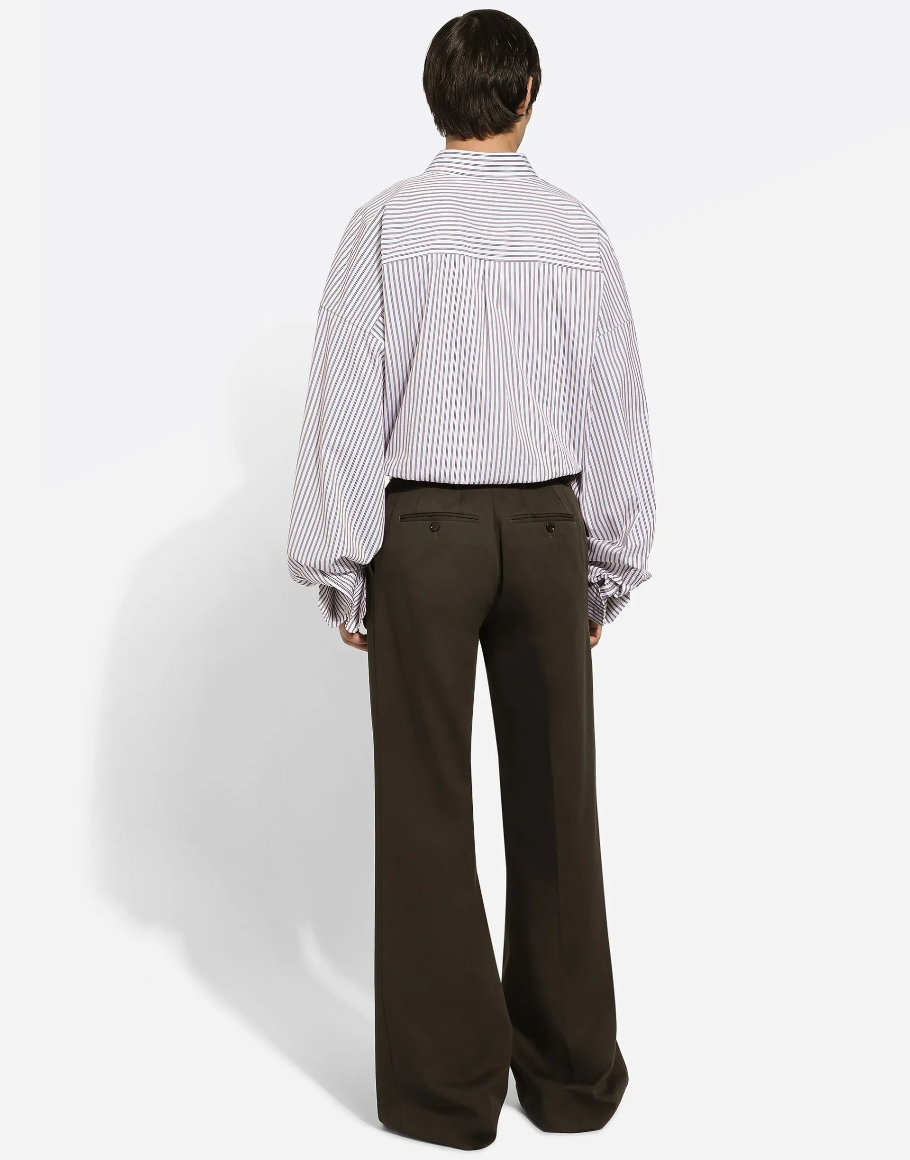 Tailored cotton pants
