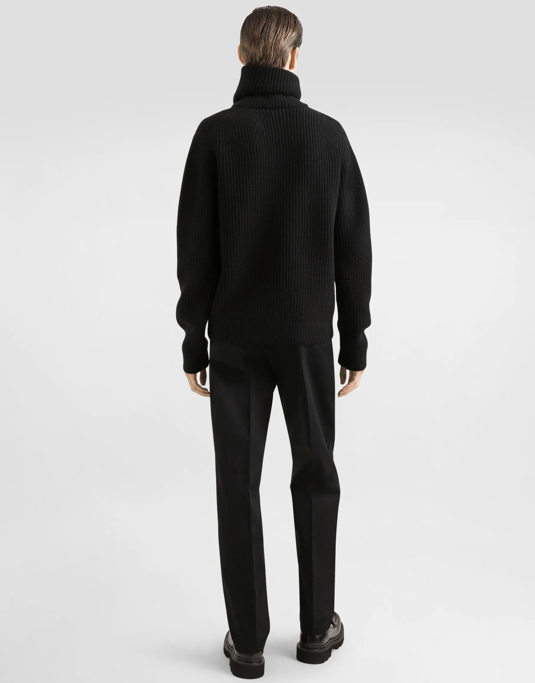 Tailored cotton pants