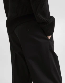 Tailored cotton pants
