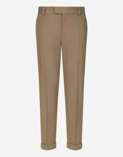 Tailored gabardine pants