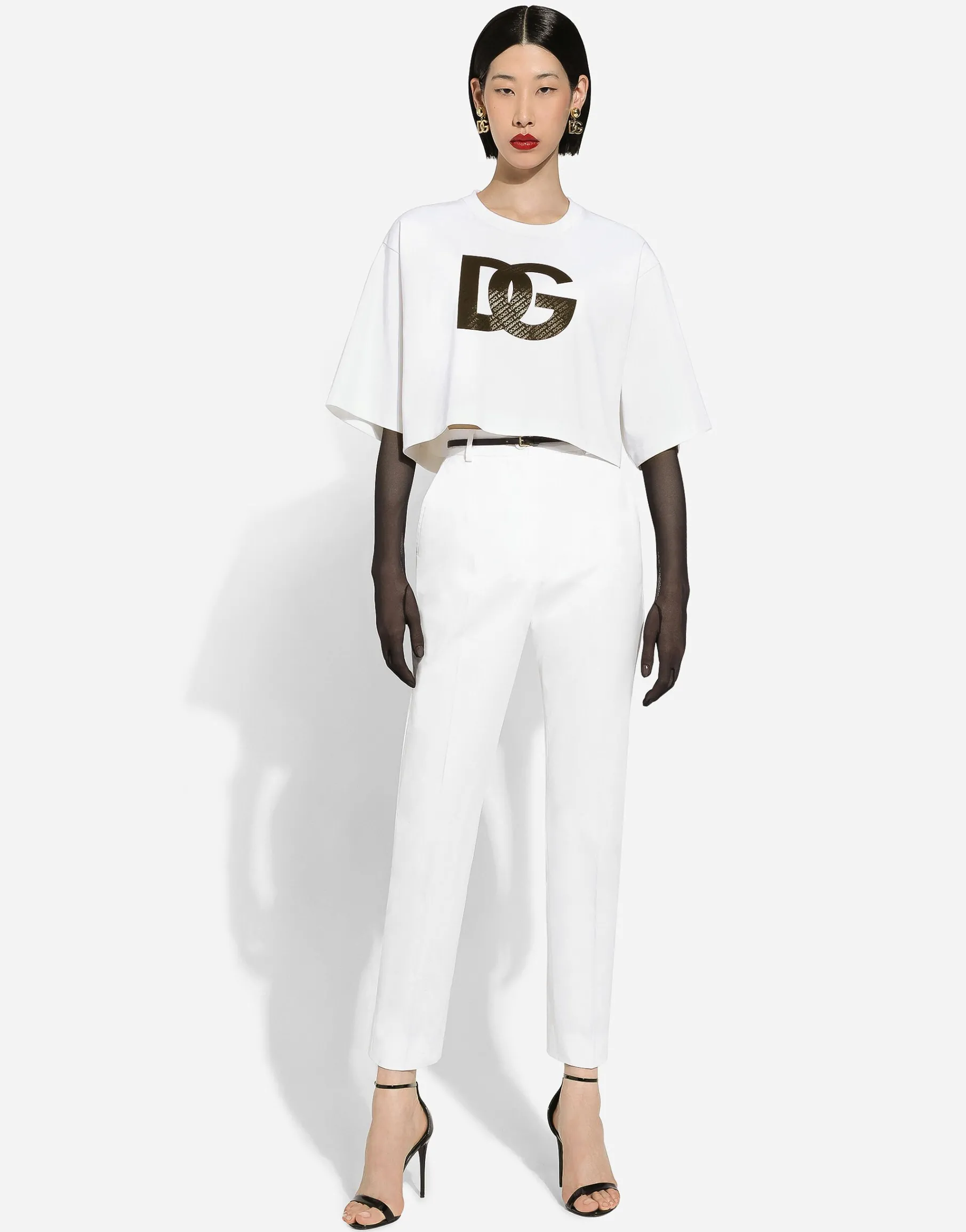 Tailored gabardine pants