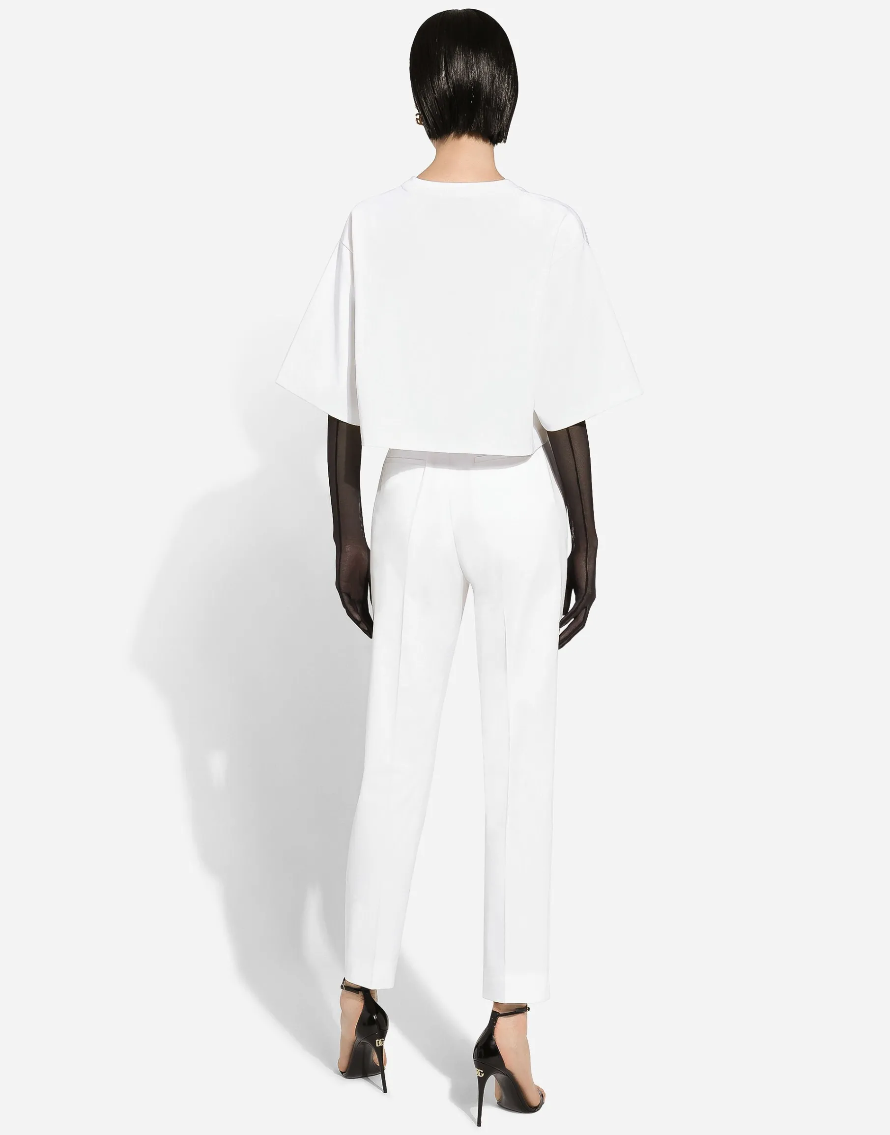 Tailored gabardine pants