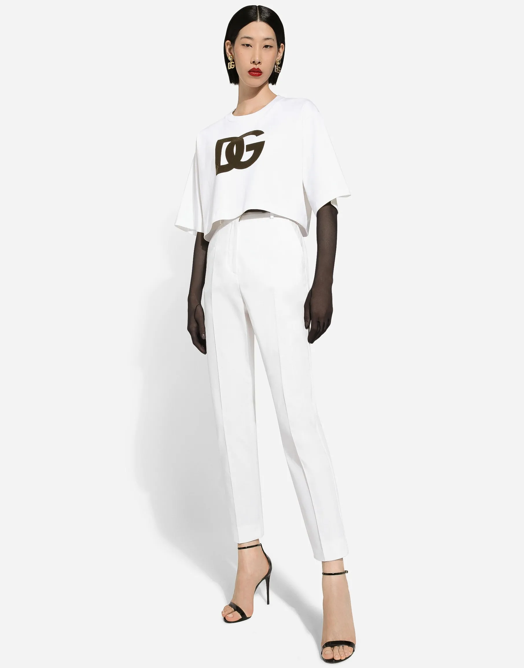 Tailored gabardine pants