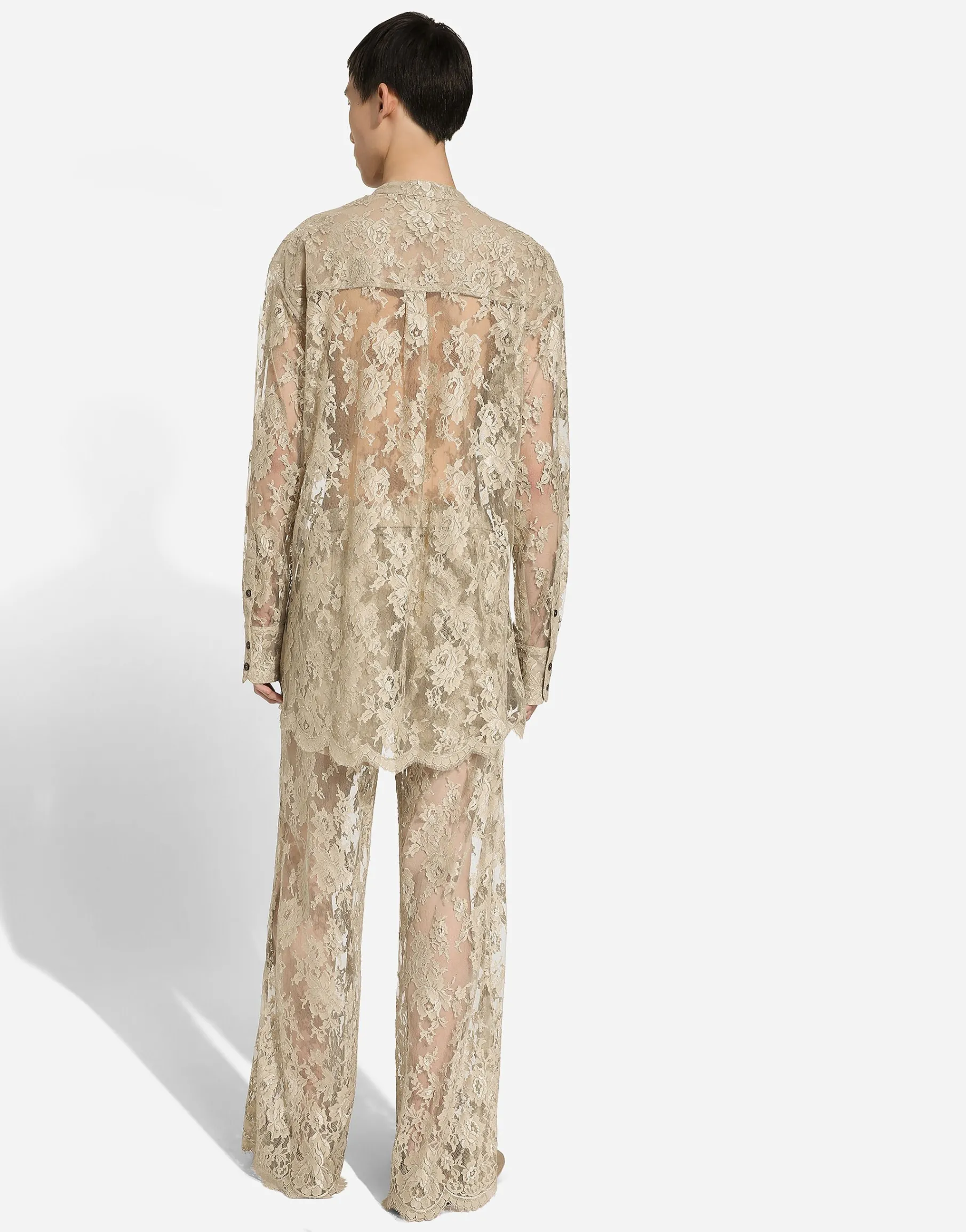 Tailored Galloon lace pants