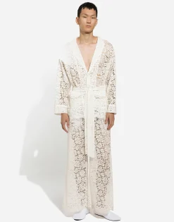 Tailored lace pants