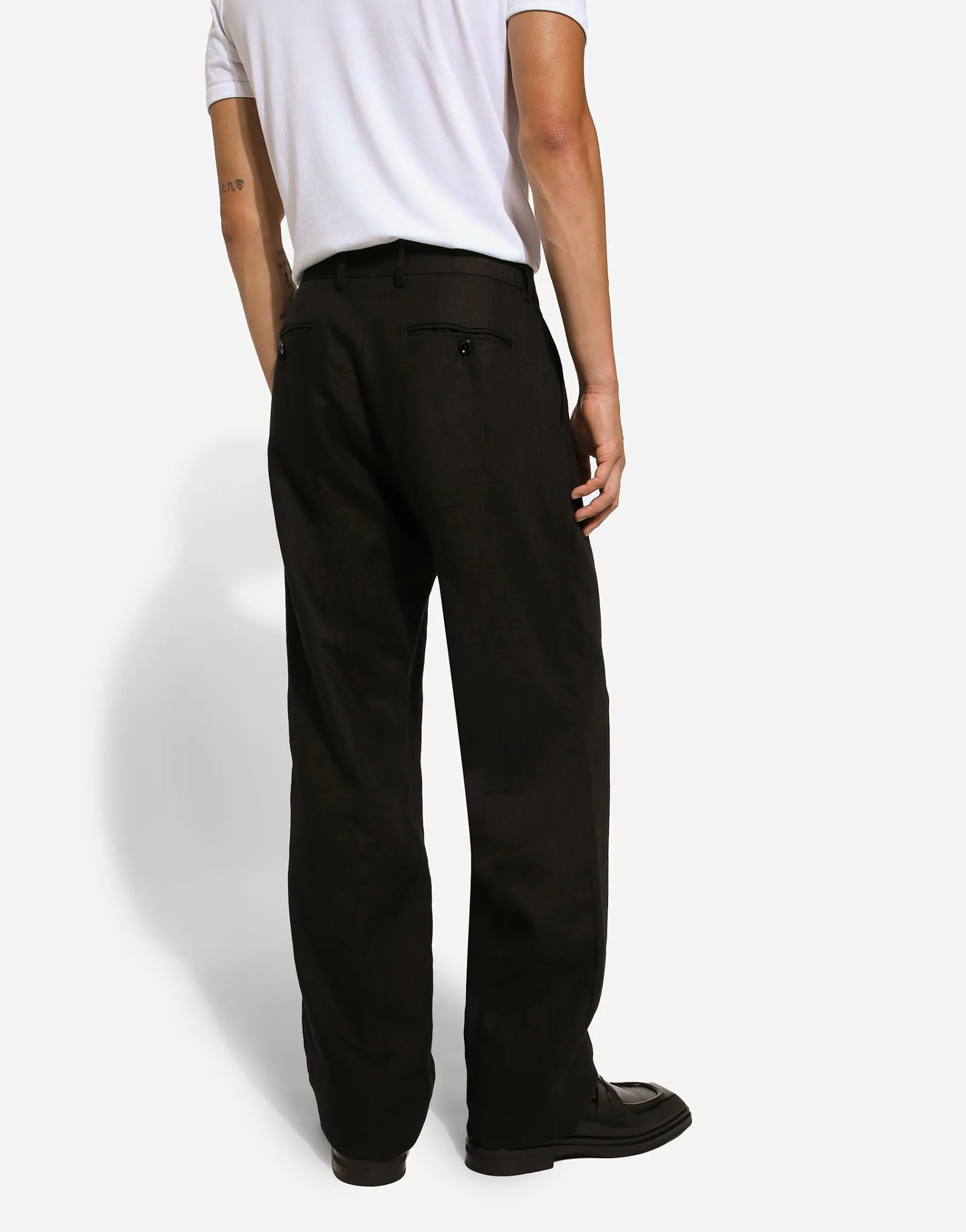 Tailored linen pants