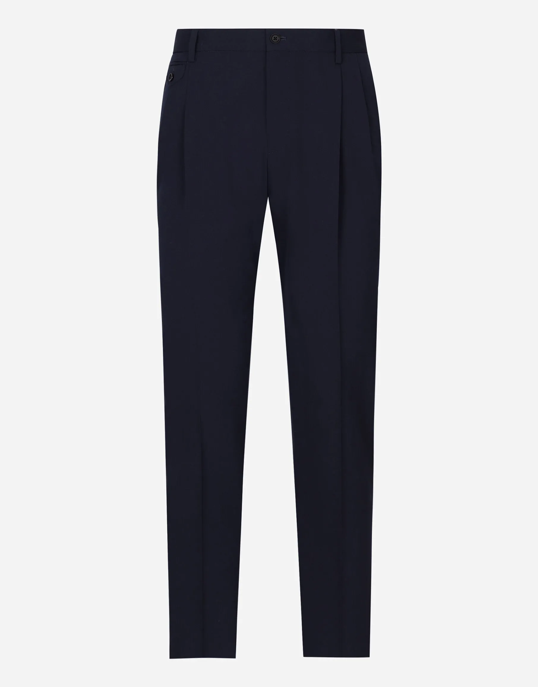 Tailored stretch twill pants