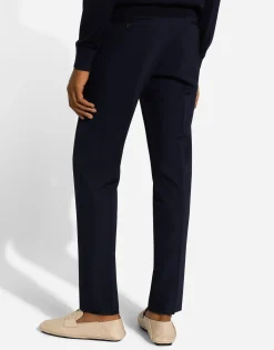 Tailored stretch twill pants