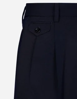 Tailored stretch twill pants