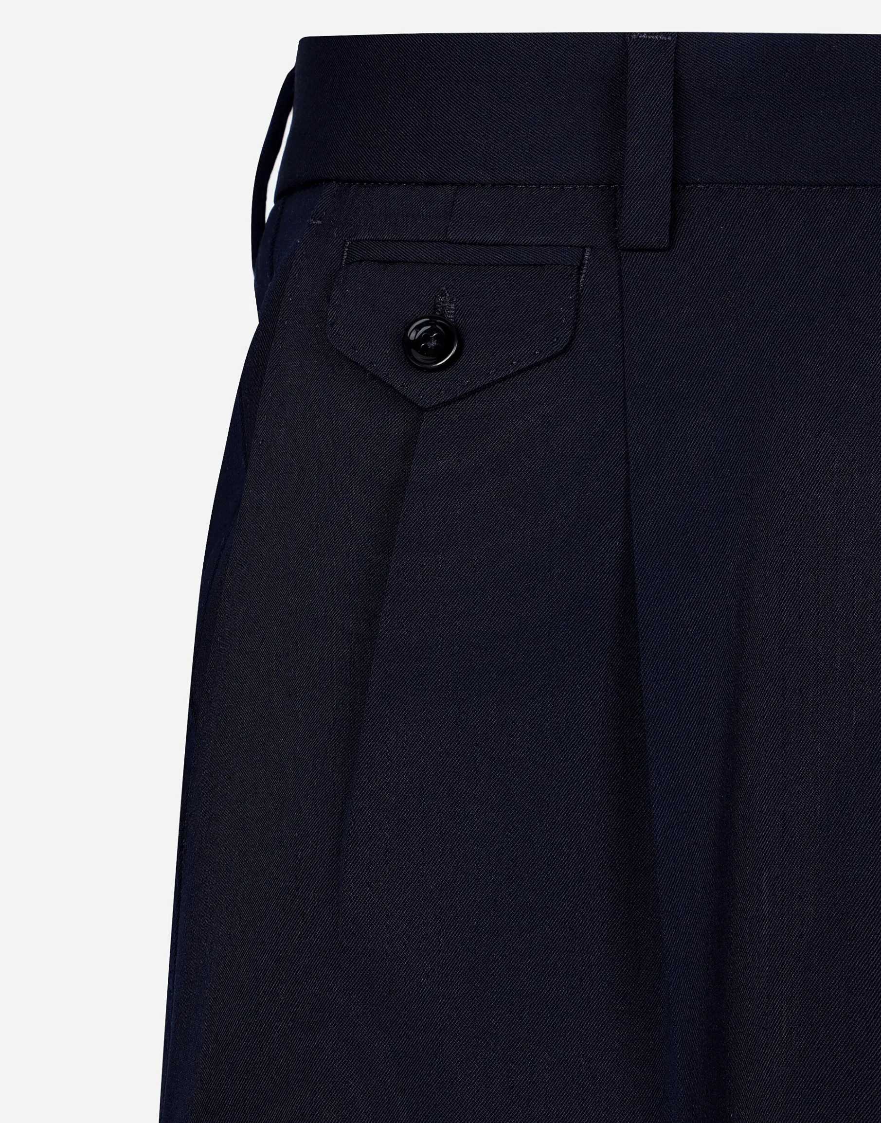 Tailored stretch twill pants