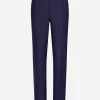Tailored stretch wool pants