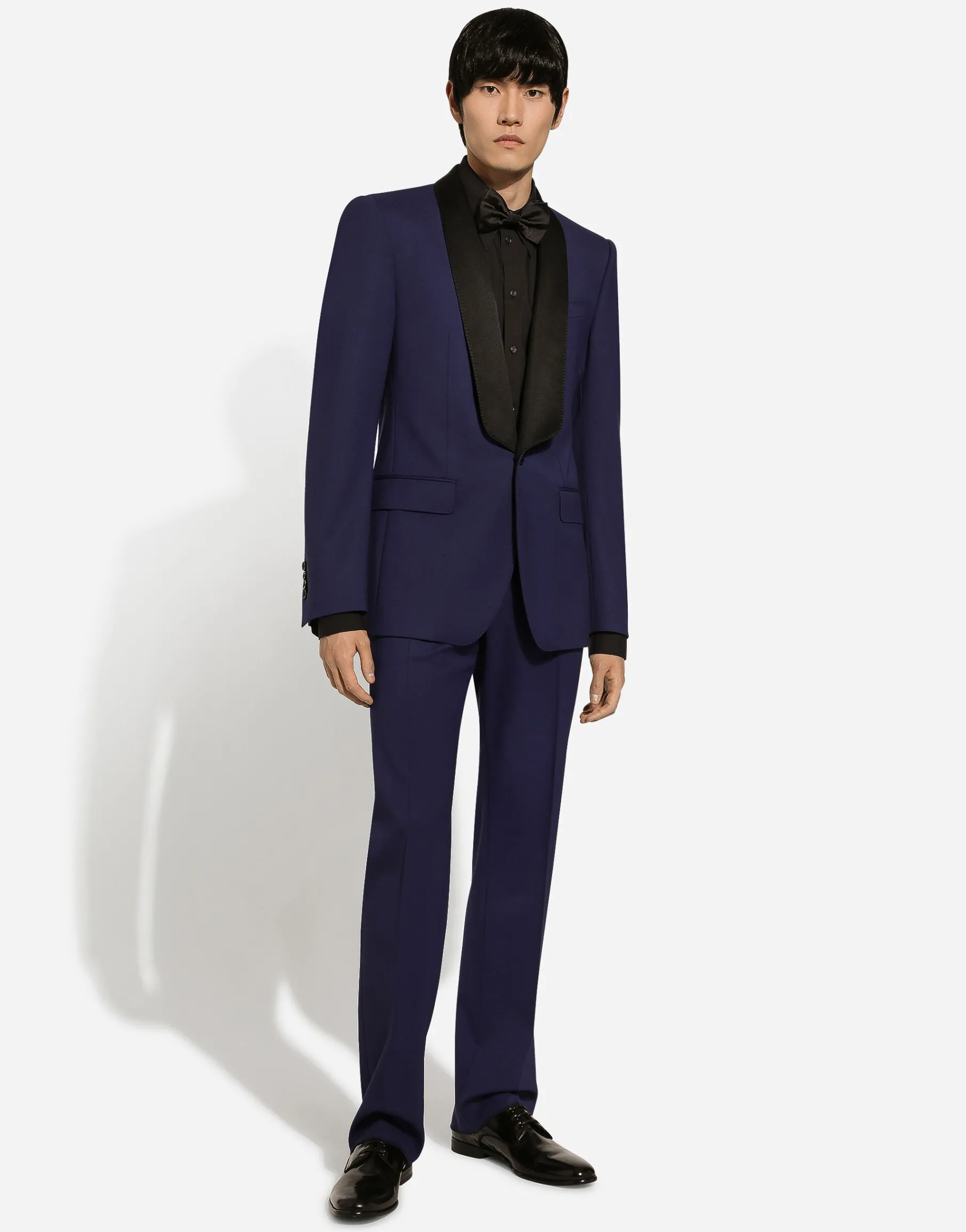 Tailored stretch wool pants