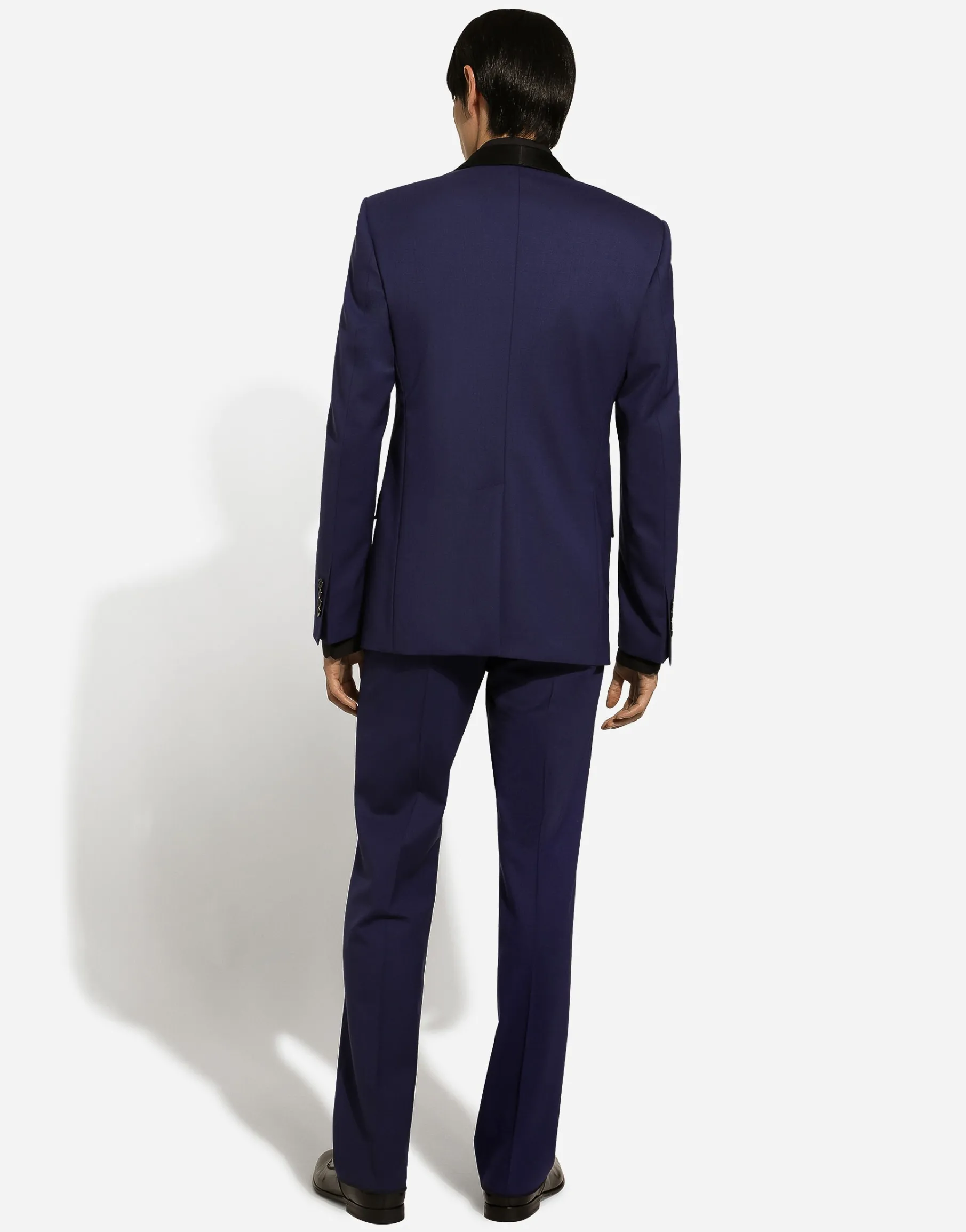 Tailored stretch wool pants