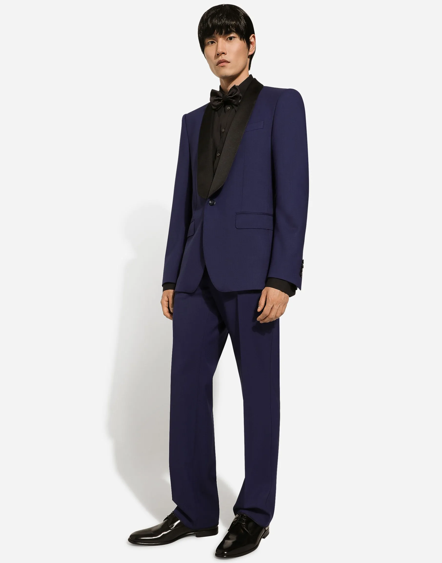 Tailored stretch wool pants