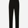 Tailored twill pants
