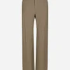Tailored two-way stretch twill pants