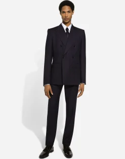 Tailored virgin wool pants