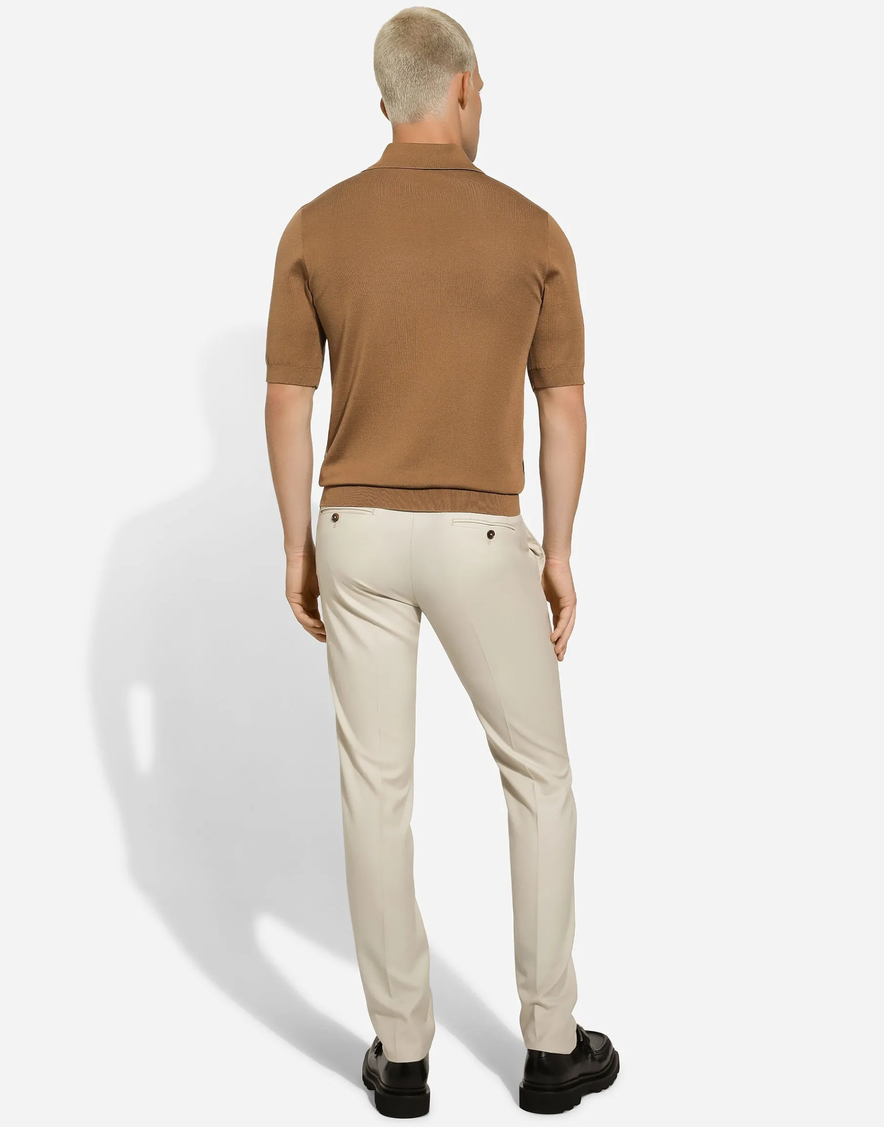 Tailored virgin wool pants