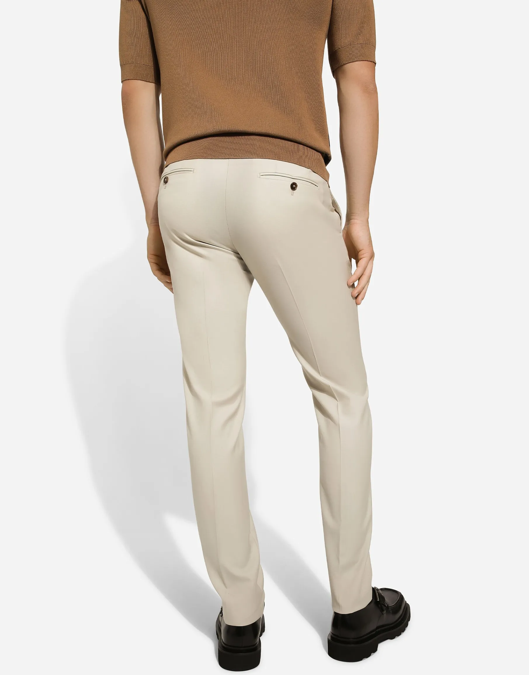 Tailored virgin wool pants