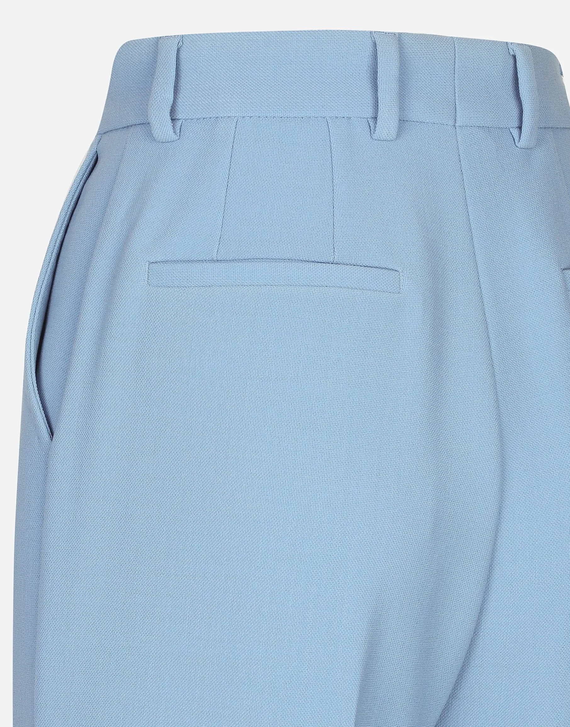 Tailored wool crêpe pants