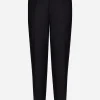 Tailored wool flannel pants