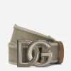Tape belt with DG logo