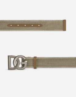 Tape belt with DG logo