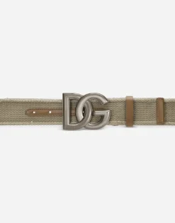 Tape belt with DG logo