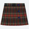 Tartan wool skirt