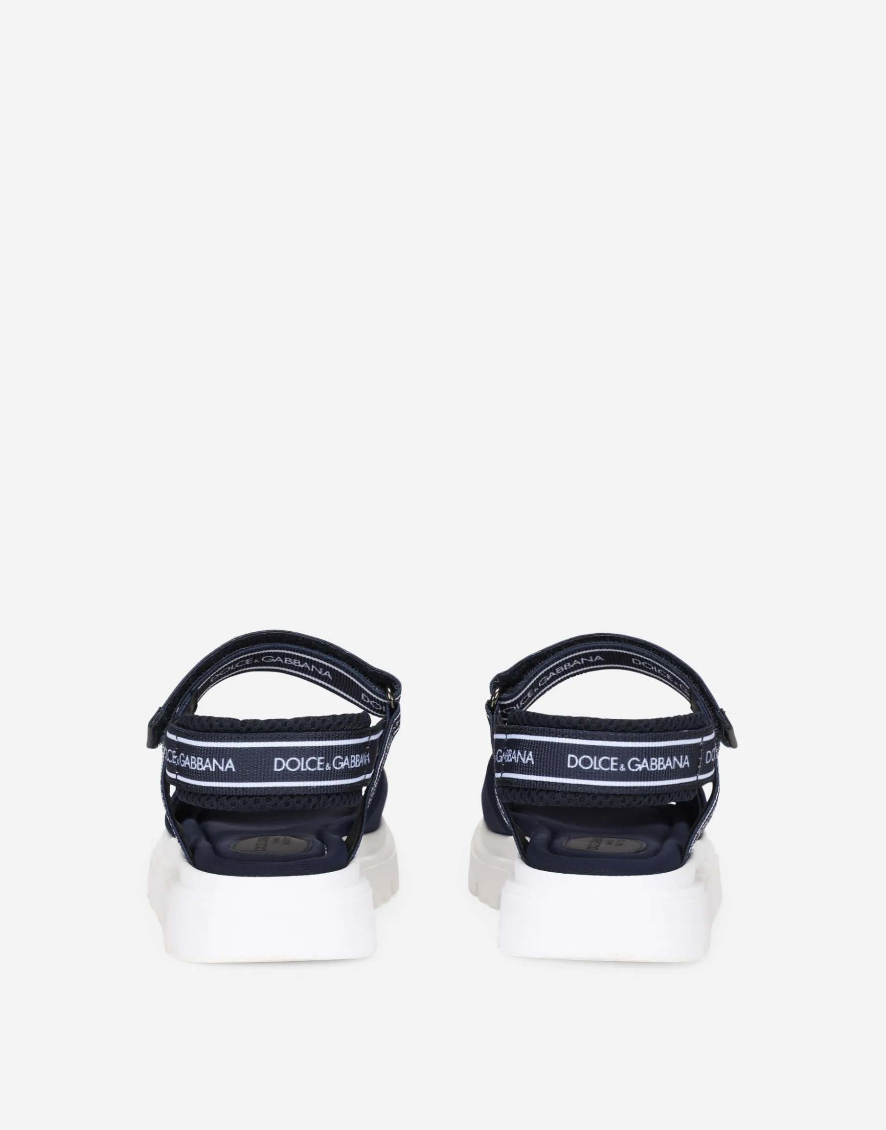 Technical fabric sandals with DG logo