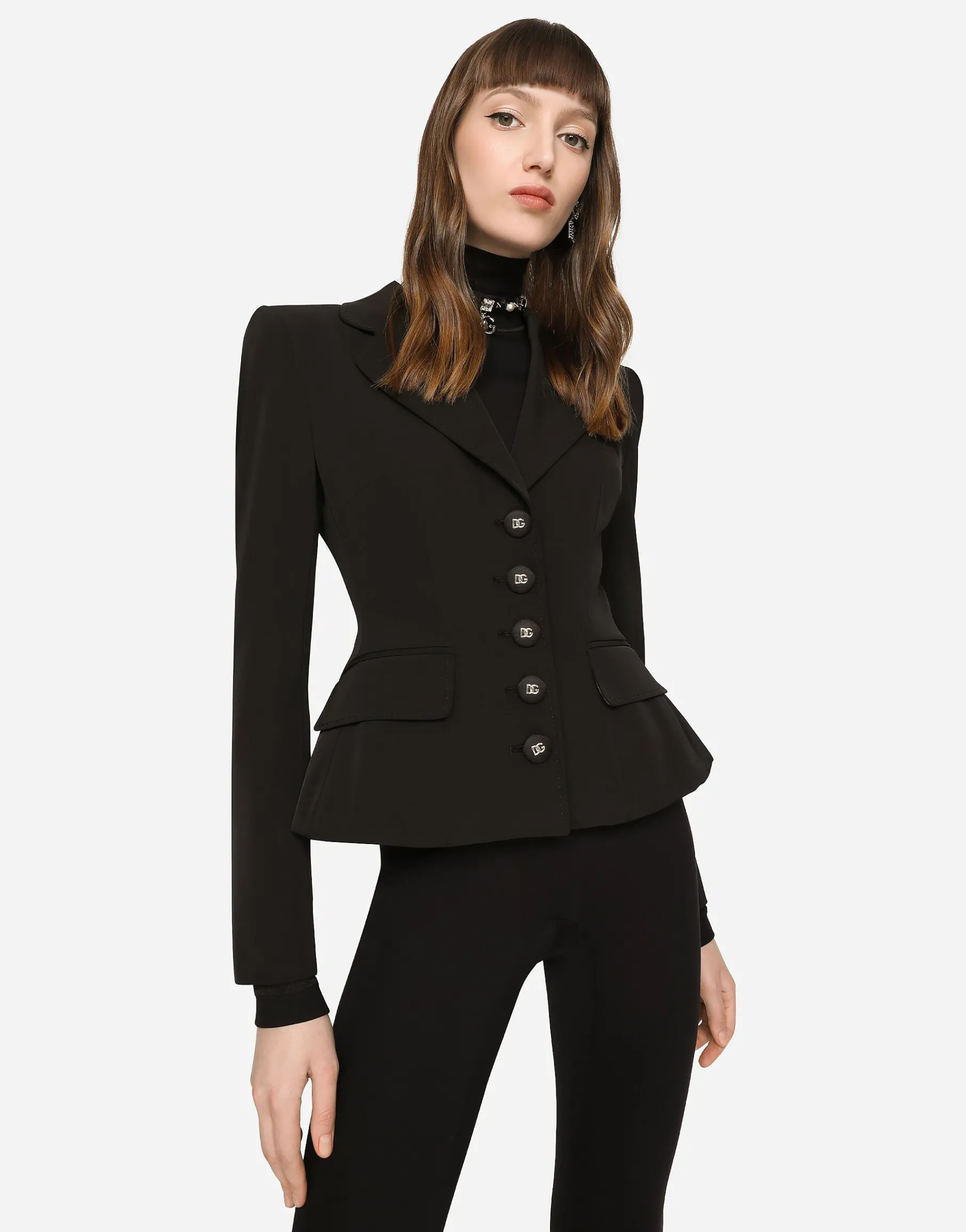 Technical gabardine Dolce jacket