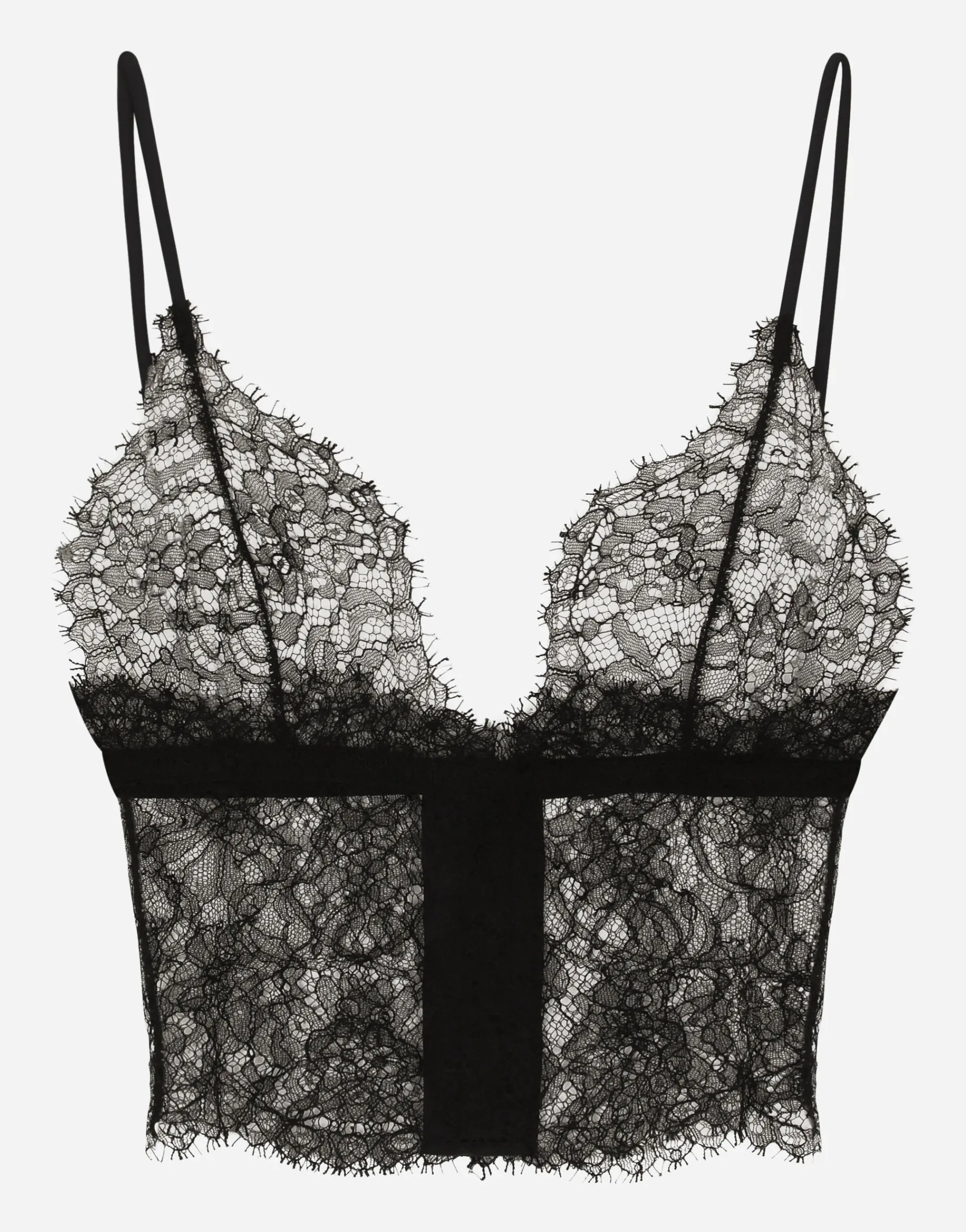 Triangle lace bralette