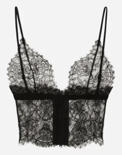 Triangle lace bralette
